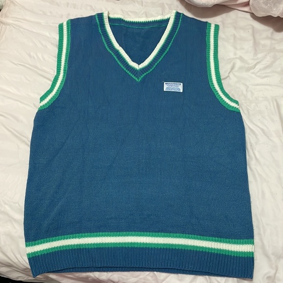 Yesstyle Blue Vest - Picture 4 of 5